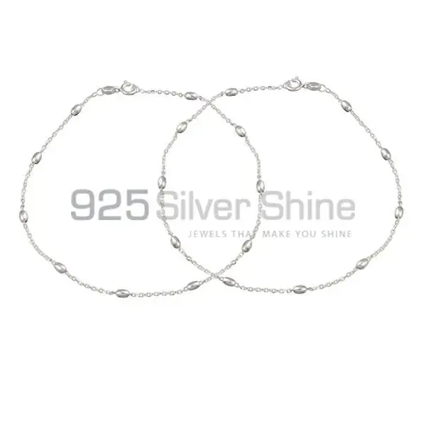 Handmade 925 Sterling Silver Anklet 925ANK81