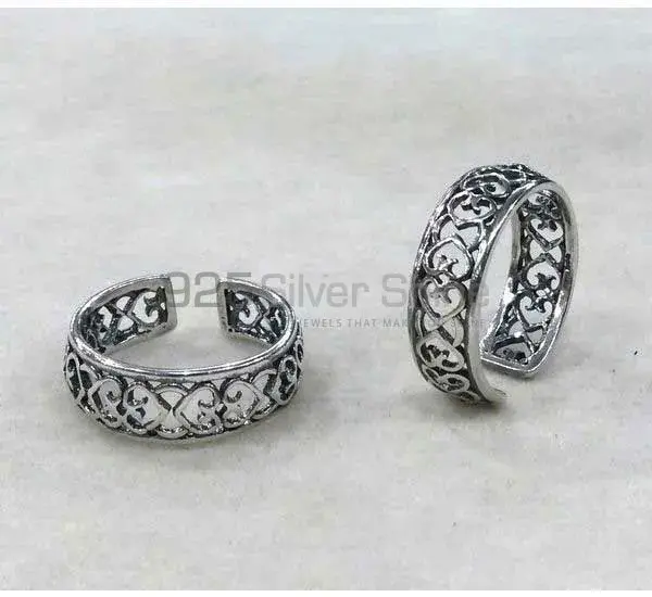 Handmade 925 Sterling Silver Toe Ring Jewelry 925STR09