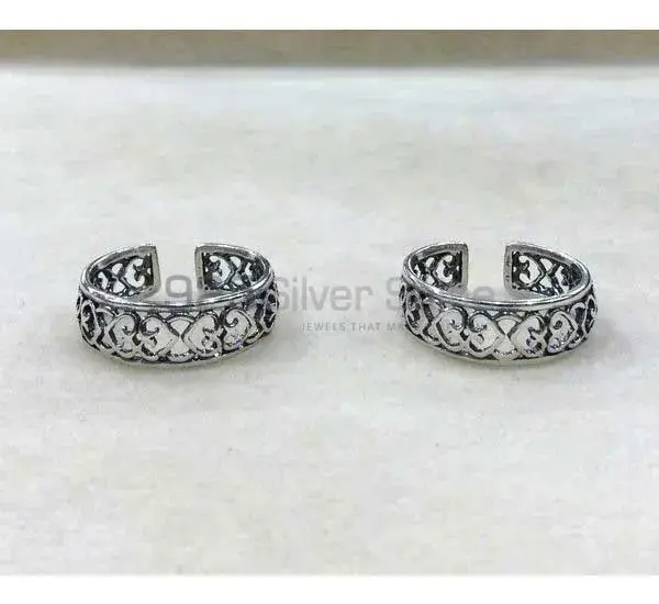 925 Sterling Silver Toe Ring Jewelry 925STR09_0