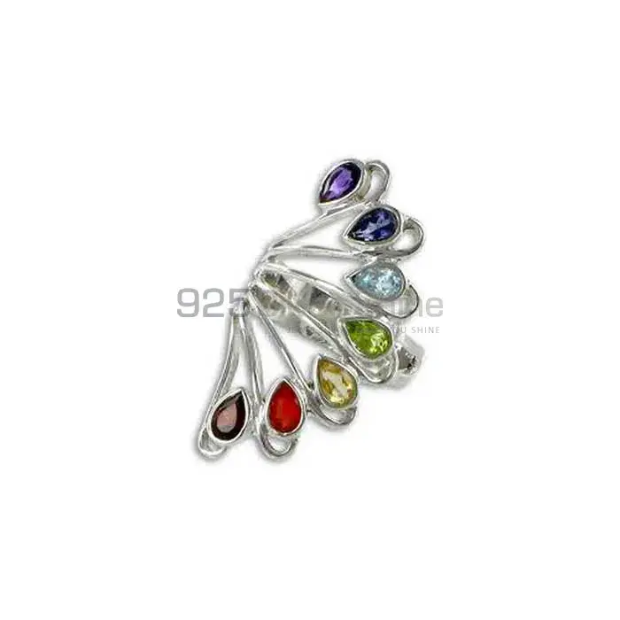 Handmade Chakra Rings With Sterling Silver Jewelry SSCR109_0