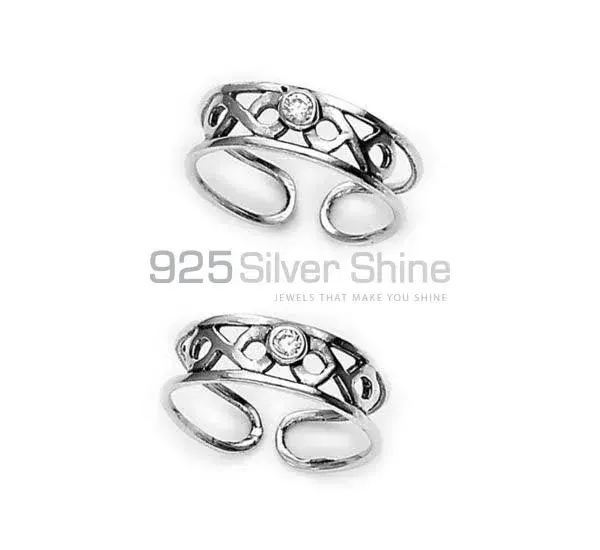 925 Sterling Silver Toe Ring 925STR110_0