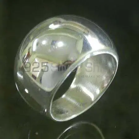 Plain Fine Silver Rings Jewelry 925SR2452_0