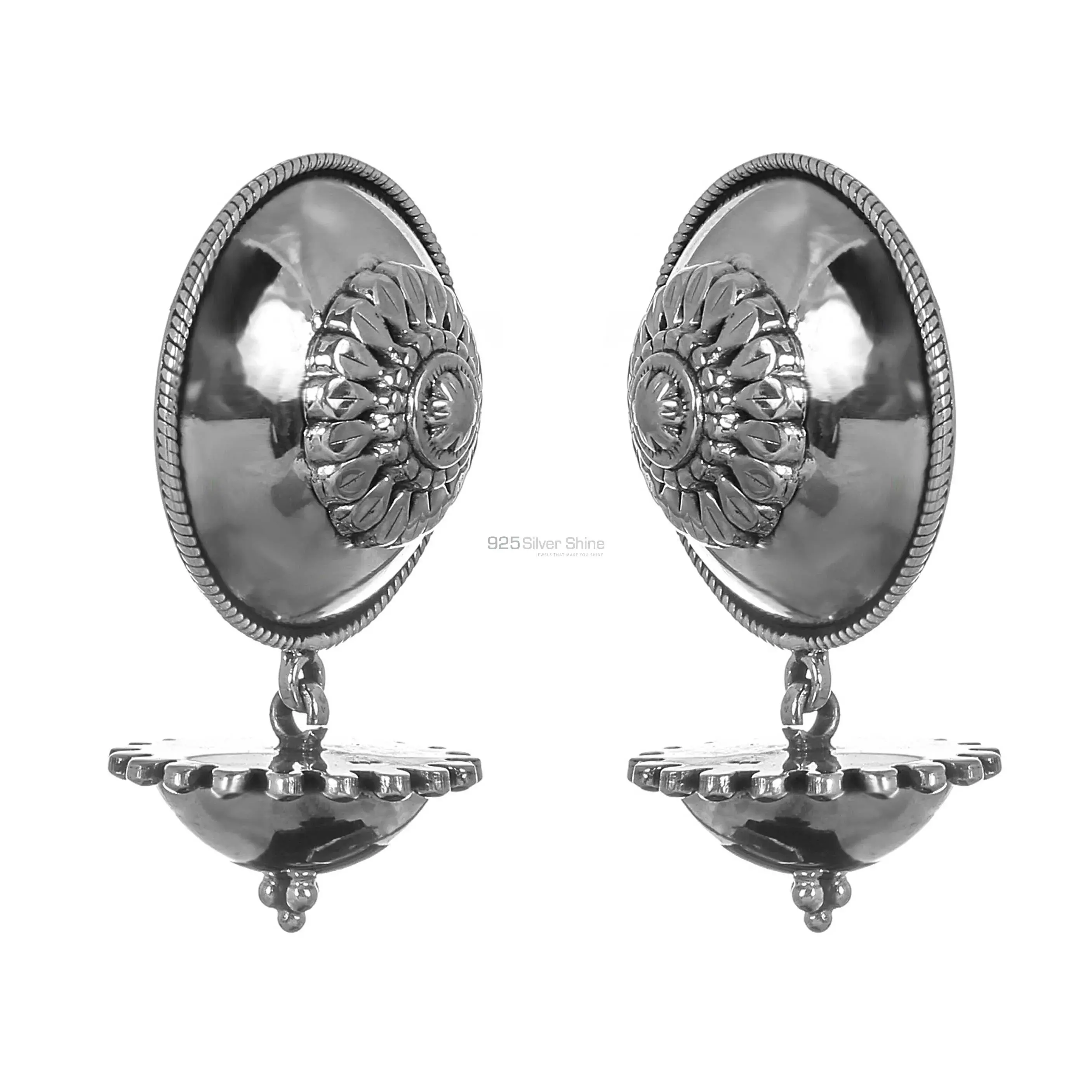 Handmade Earrings In 925 Sterling Silver Jewelry 925SE263_2