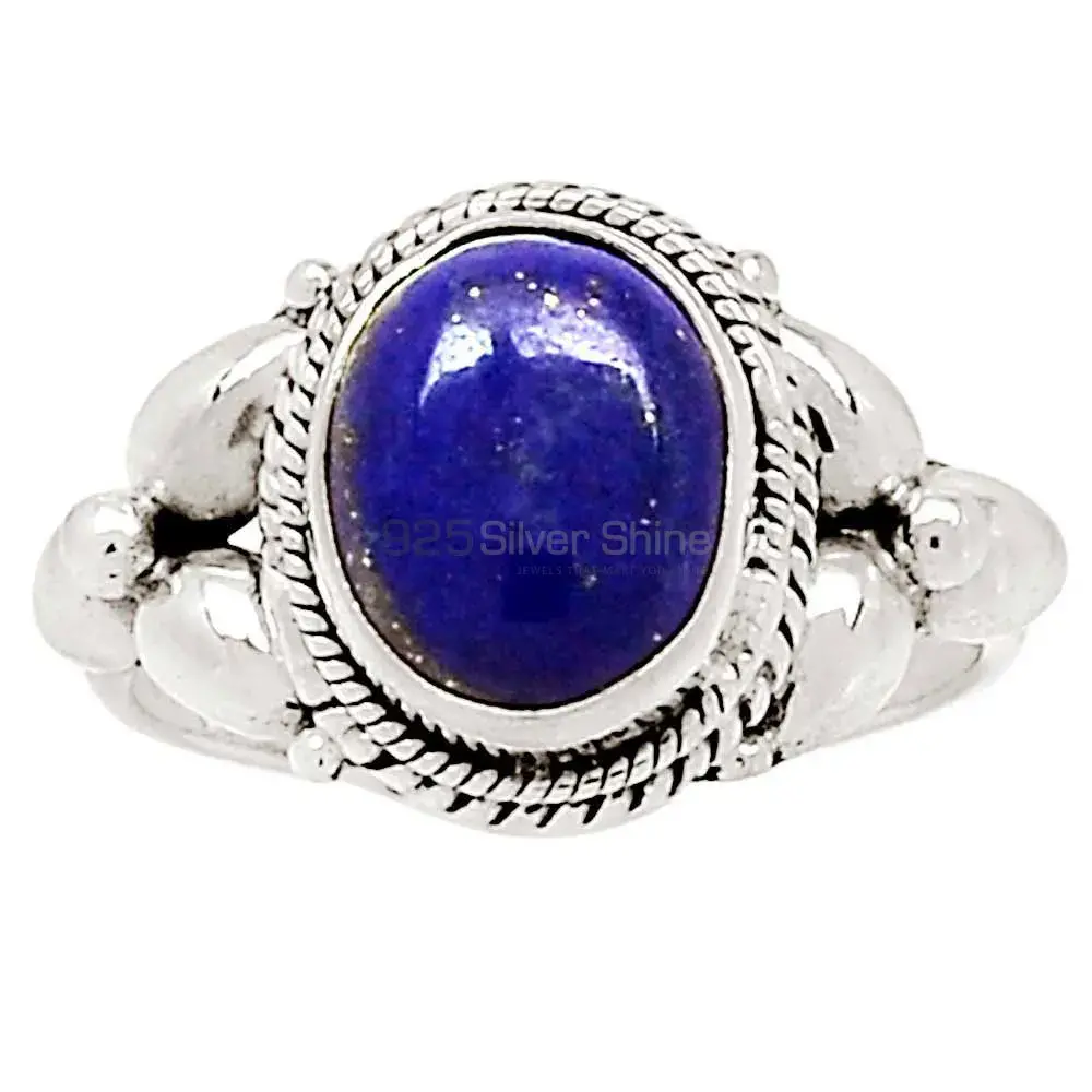 Handmade Lapis Lazuli Stone Rings In Silver Jewelry 925SR2322_0