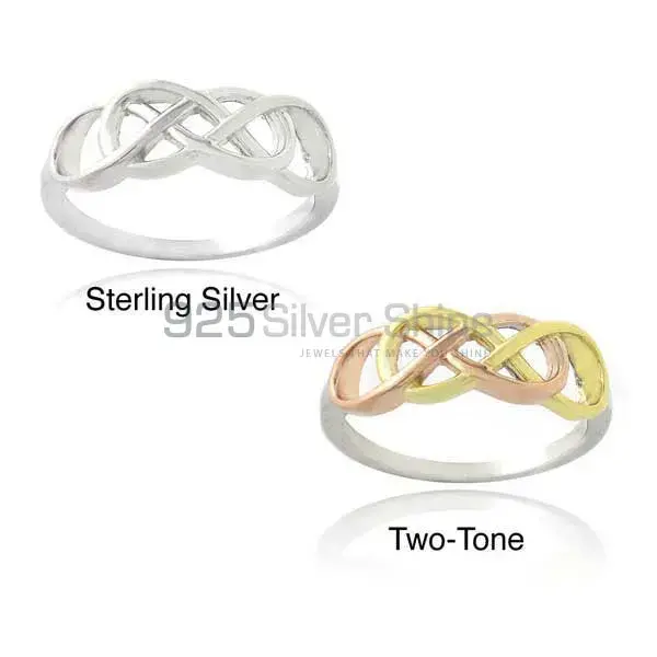 Handmade Plain 925 Sterling Silver Rings Jewelry 925SR2709