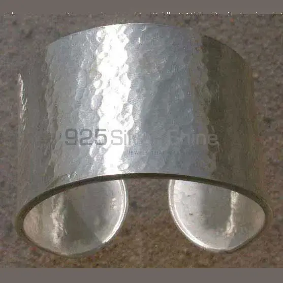Handmade Solid Silver Open Cuff Bracelets Suppliers 925SSB359