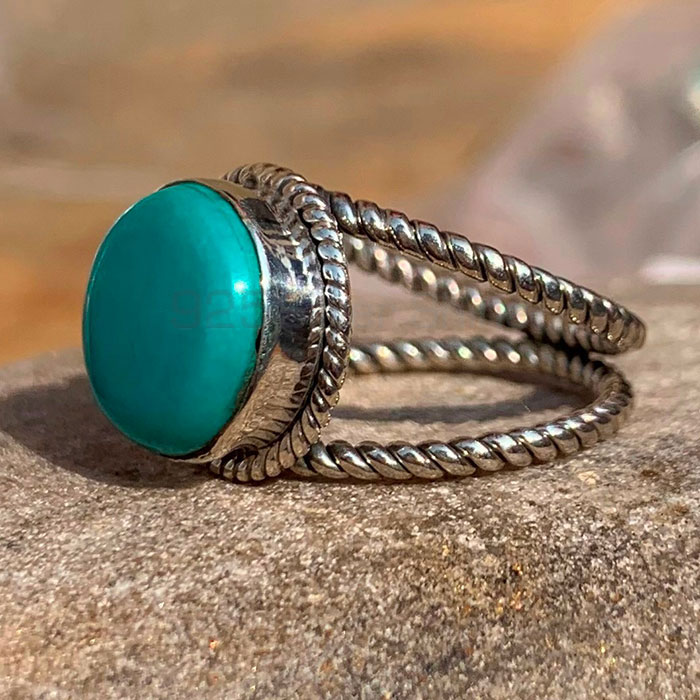 Handmade Antique 925 Silver Ring In Turquoise Gemstone SSR131-1_2
