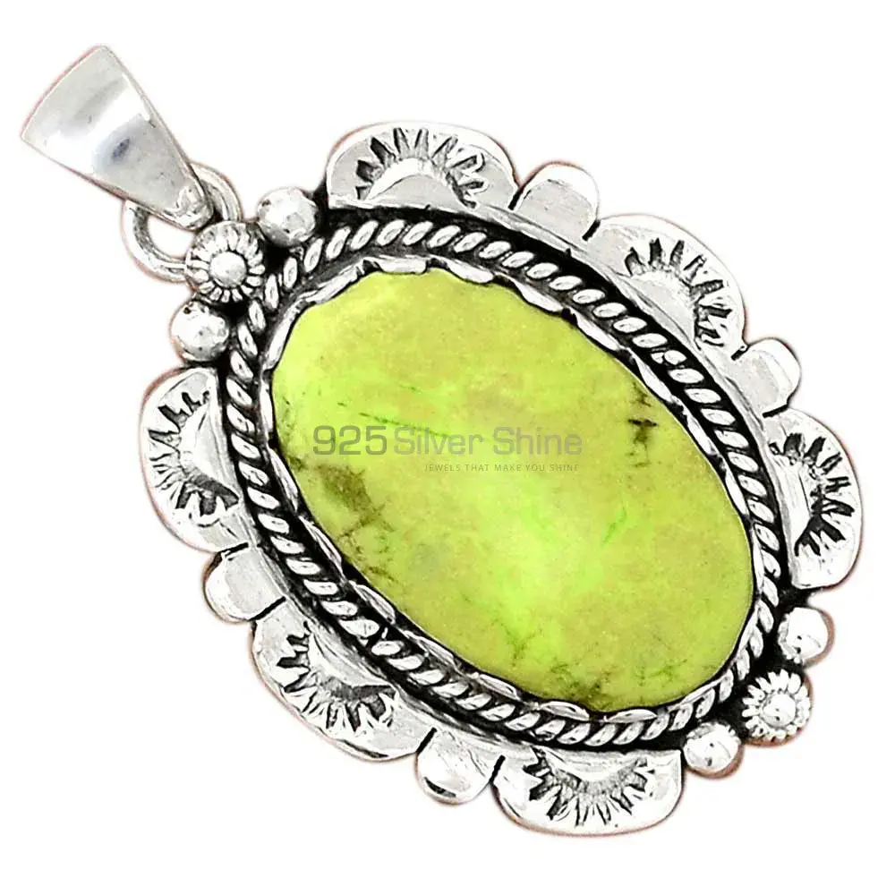 High Quality 925 Solid Silver Pendants Exporters In Agate Gemstone Jewelry 925SP086-3