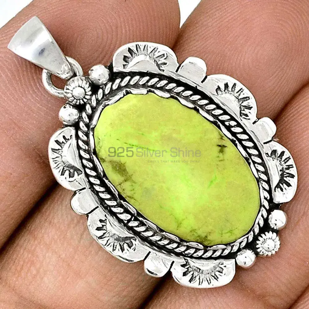 High Quality 925 Solid Silver Pendants Exporters In Agate Gemstone Jewelry 925SP086-3_0