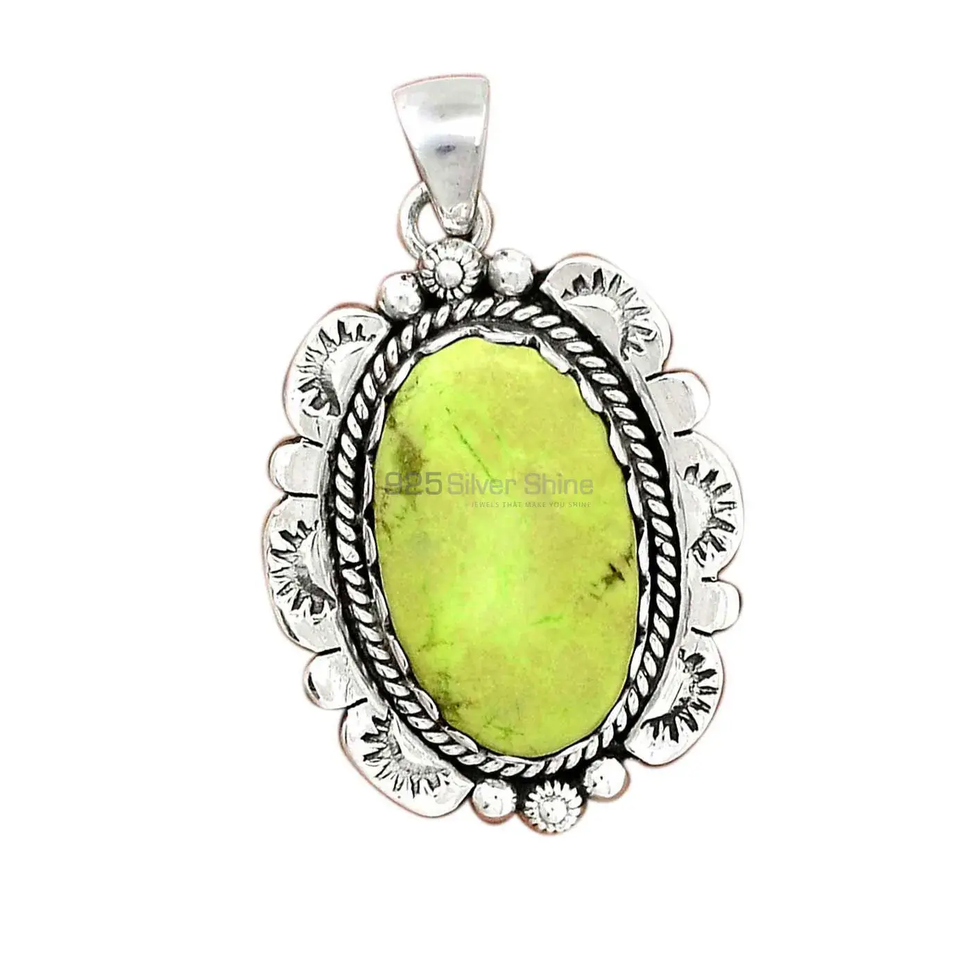925 Solid Silver Pendants In Agate Gemstone Jewelry 925SP086-3_2