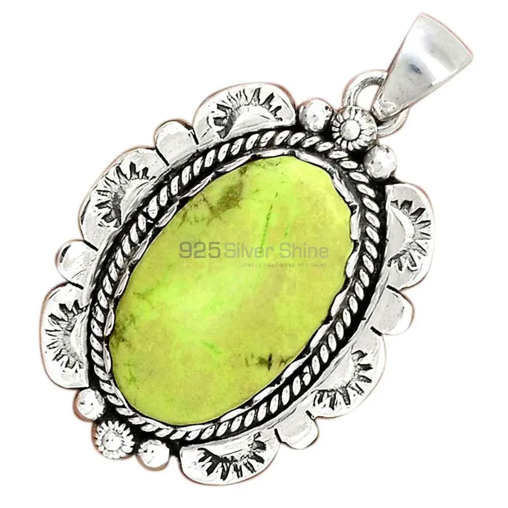 High Quality 925 Solid Silver Pendants Exporters In Agate Gemstone Jewelry 925SP086-3_2