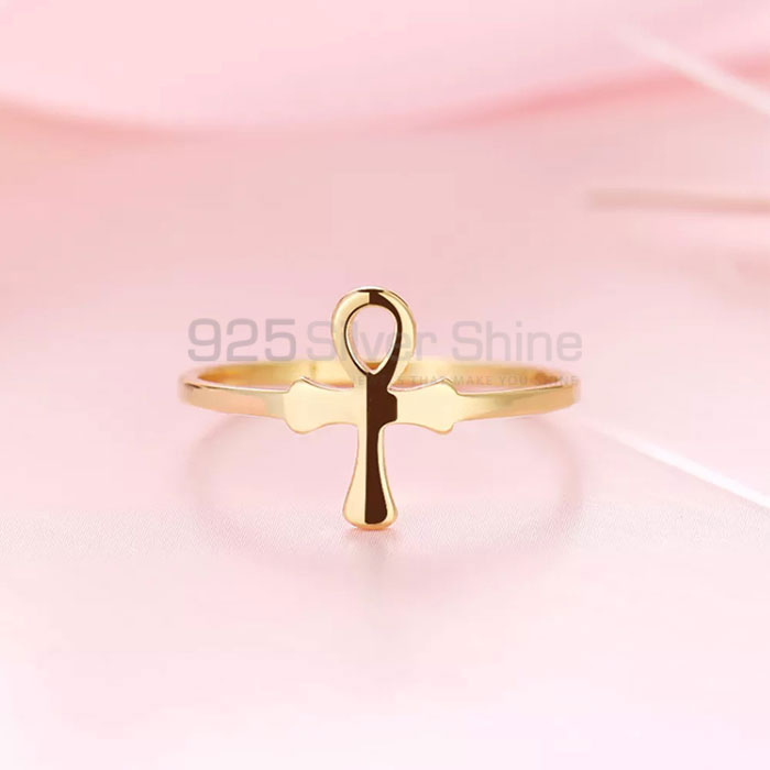 925 Sterling Silver Cross Ring CRMR80_0