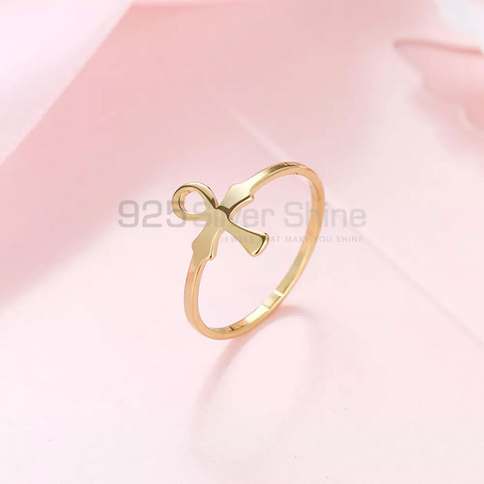 High Quality 925 Sterling Silver Cross Ring CRMR80_3