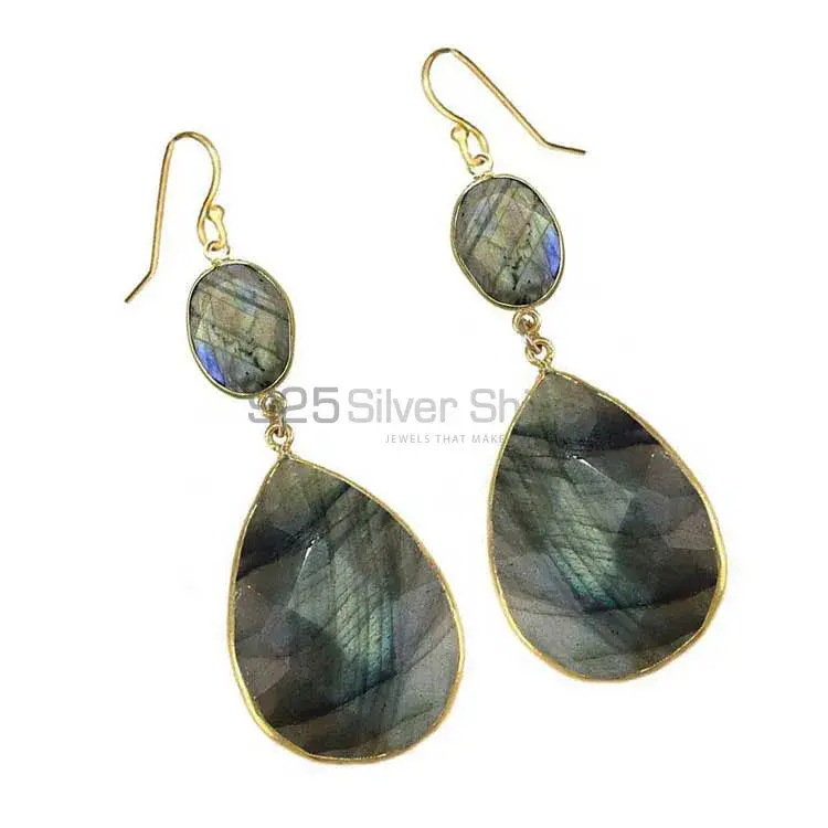 High Quality 925 Sterling Silver Handmade Earrings In Labradorite Gemstone Jewelry 925SE1883_0