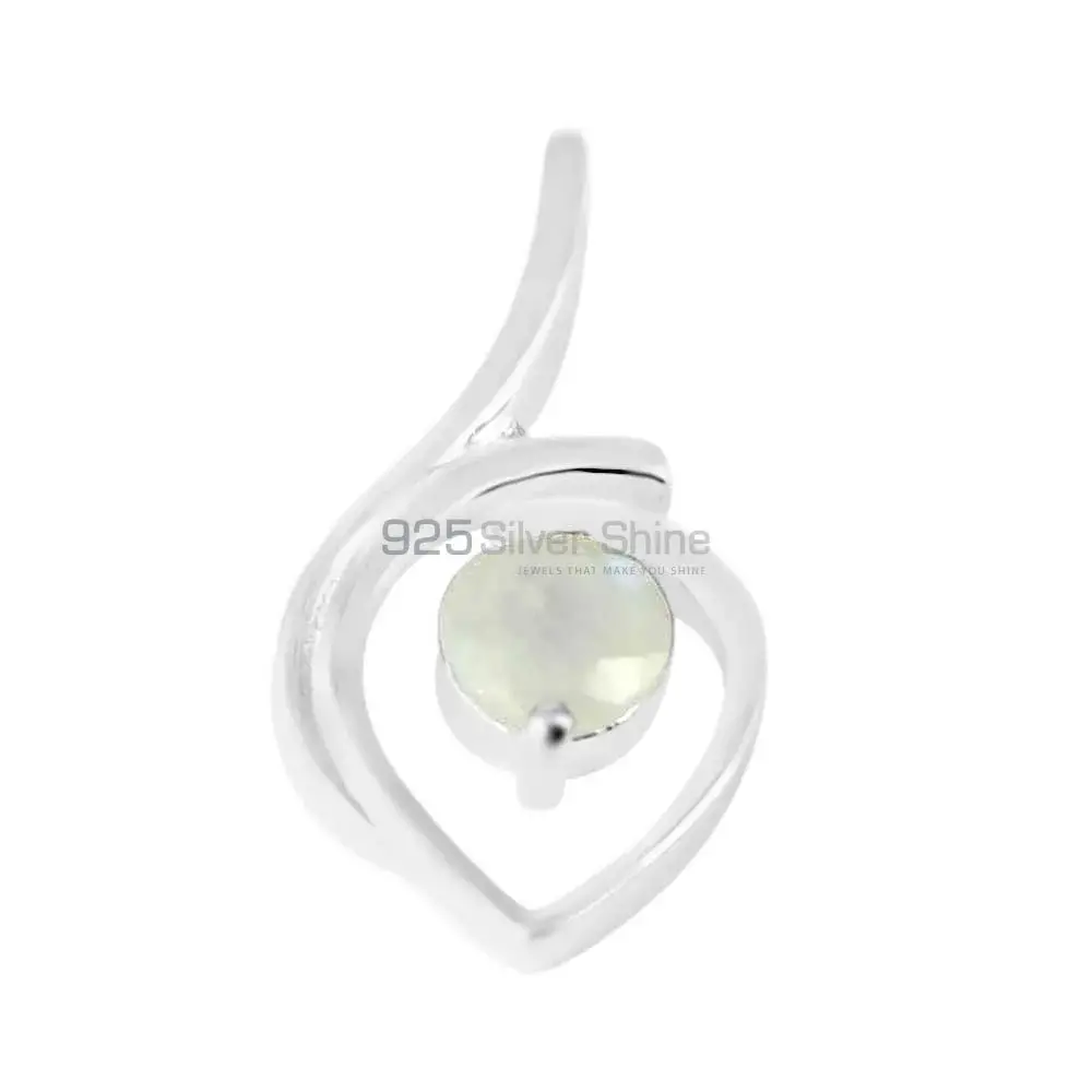 925 Sterling Silver Handmade Pendants In Rainbow Gemstone Jewelry 925SP207-5_0
