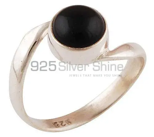 925 Sterling Silver Handmade Rings In Black Onyx Gemstone Jewelry 925SR2828