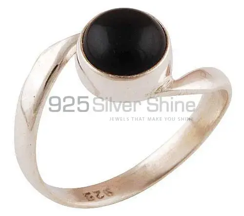 925 Sterling Silver Handmade Rings In Black Onyx Gemstone Jewelry 925SR2828_0
