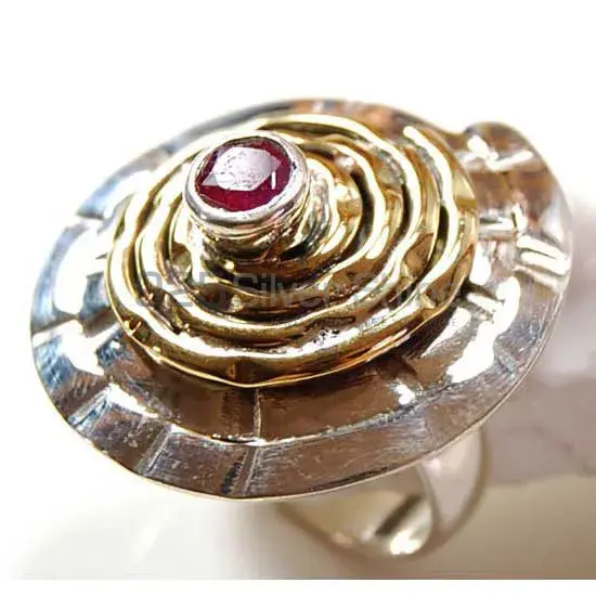 925 Sterling Silver Handmade Rings In Dyed Ruby Gemstone Jewelry 925SR3790_0