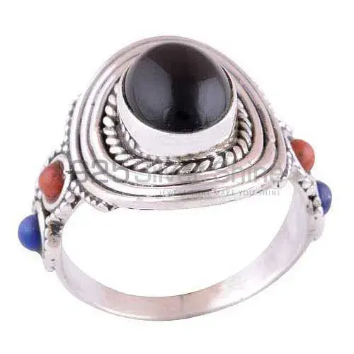 High Quality 925 Sterling Silver Handmade Rings In Multi Gemstone Jewelry 925SR2986_0