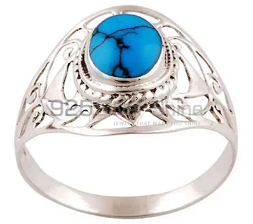 High Quality 925 Sterling Silver Handmade Rings In Turquoise Gemstone Jewelry 925SR2907