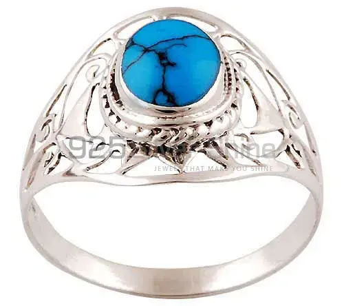 925 Sterling Silver Handmade Rings In Turquoise Gemstone Jewelry 925SR2907