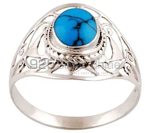 High Quality 925 Sterling Silver Handmade Rings In Turquoise Gemstone Jewelry 925SR2907_0