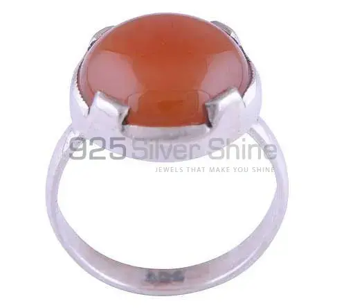 925 Sterling Silver Rings In Carnelian Gemstone Jewelry 925SR2746_0
