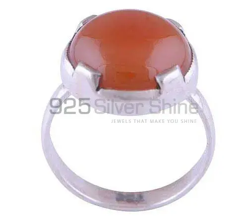 High Quality 925 Sterling Silver Rings In Carnelian Gemstone Jewelry 925SR2746_0