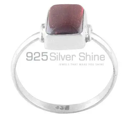 Garnet Gemstone Sterling Silver Anniversary Rings 925SR2825