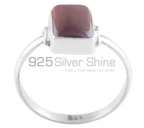 Garnet Gemstone Sterling Silver Anniversary Rings 925SR2825_0