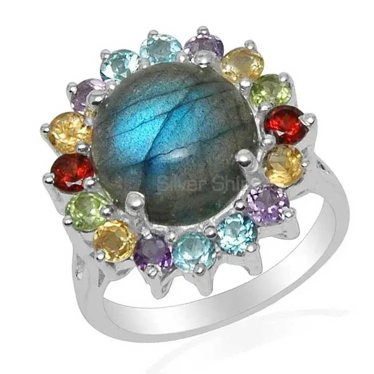 925 Sterling Silver Rings In Multi Gemstone Jewelry 925SR1485_0