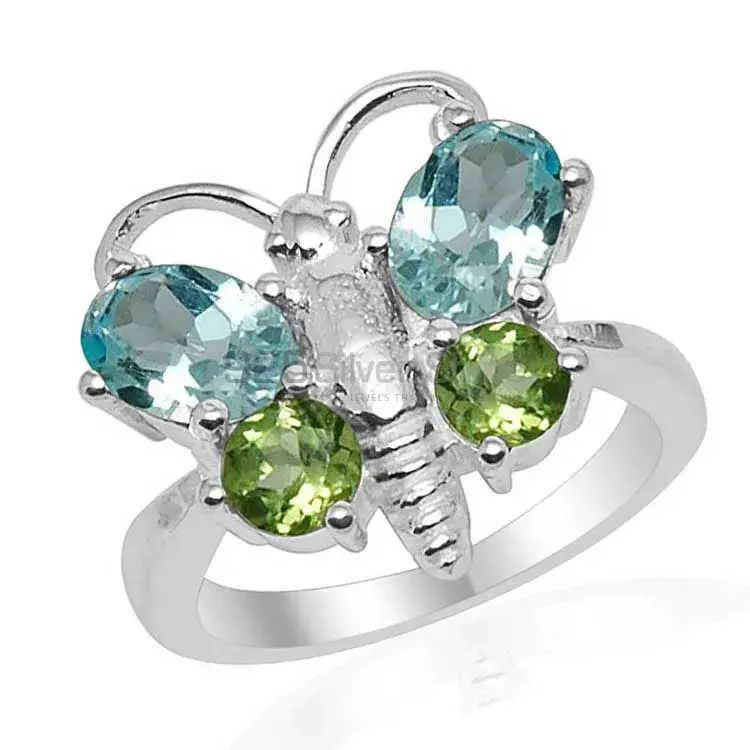 925 Sterling Silver Rings In Multi Gemstone Jewelry 925SR1564_1