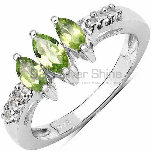 High Quality 925 Sterling Silver Rings In Multi Gemstone Jewelry 925SR3141