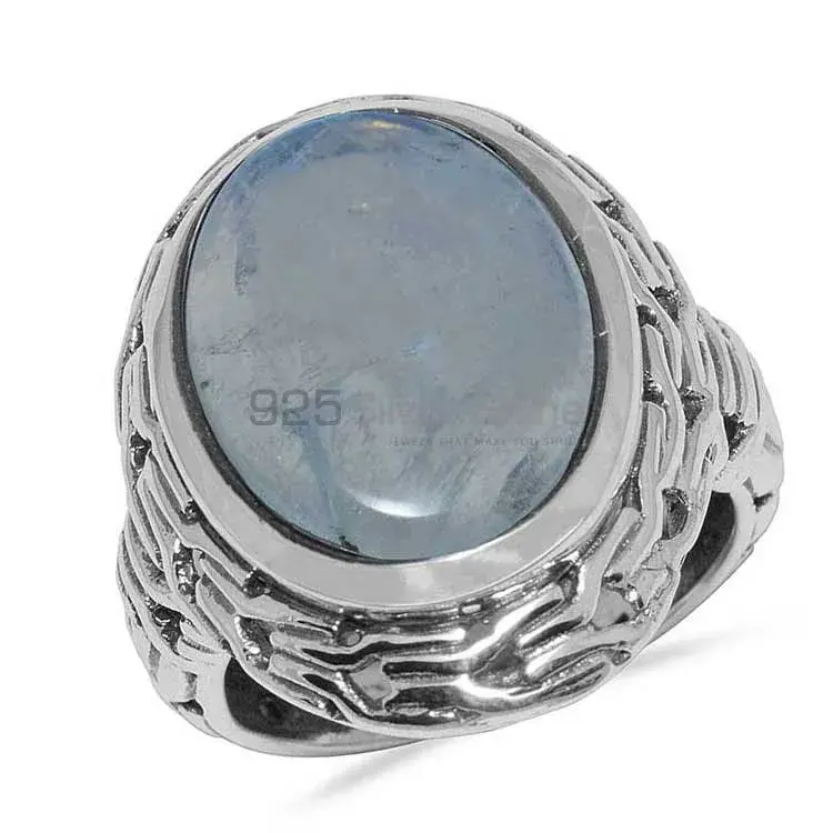 High Quality 925 Sterling Silver Rings In Rainbow Moonstone Jewelry 925SR1643_0