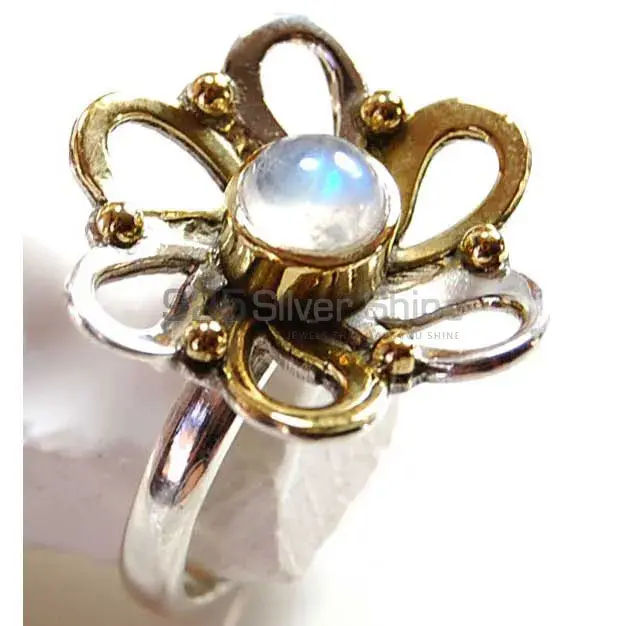 High Quality 925 Sterling Silver Rings In Rainbow Moonstone Jewelry 925SR3787