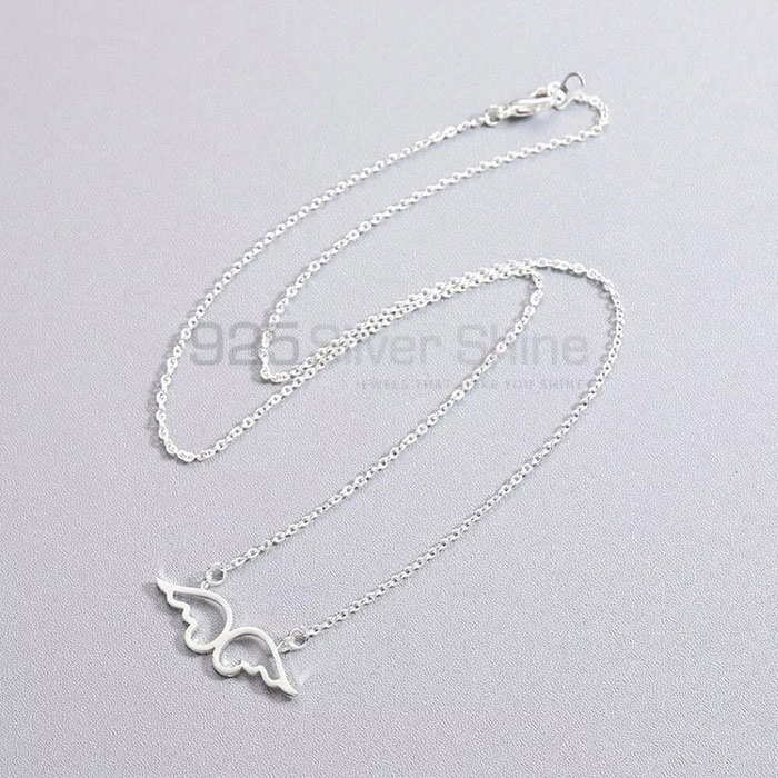 High Quality Angel Wings Necklace Jewelry In 925 Sterling Silver Jewelry AWMN05