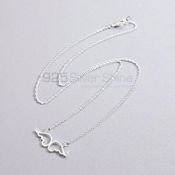 Angel Wings Necklace Jewelry In 925 Sterling Silver Jewelry AWMN05