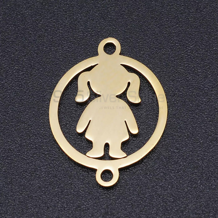 Family Minimalist Charm Pendant In Sterling Silver FAMP148_0