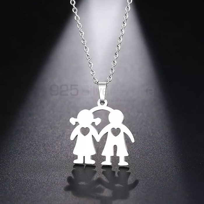 Family Necklace In 925 Sterling Silver FAMN118