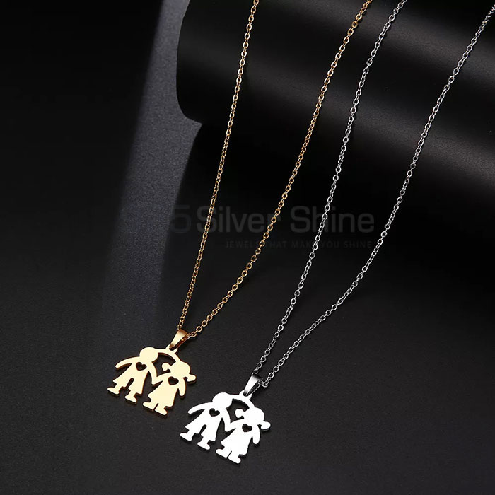 High Quality Family Necklace In 925 Sterling Silver FAMN118_1