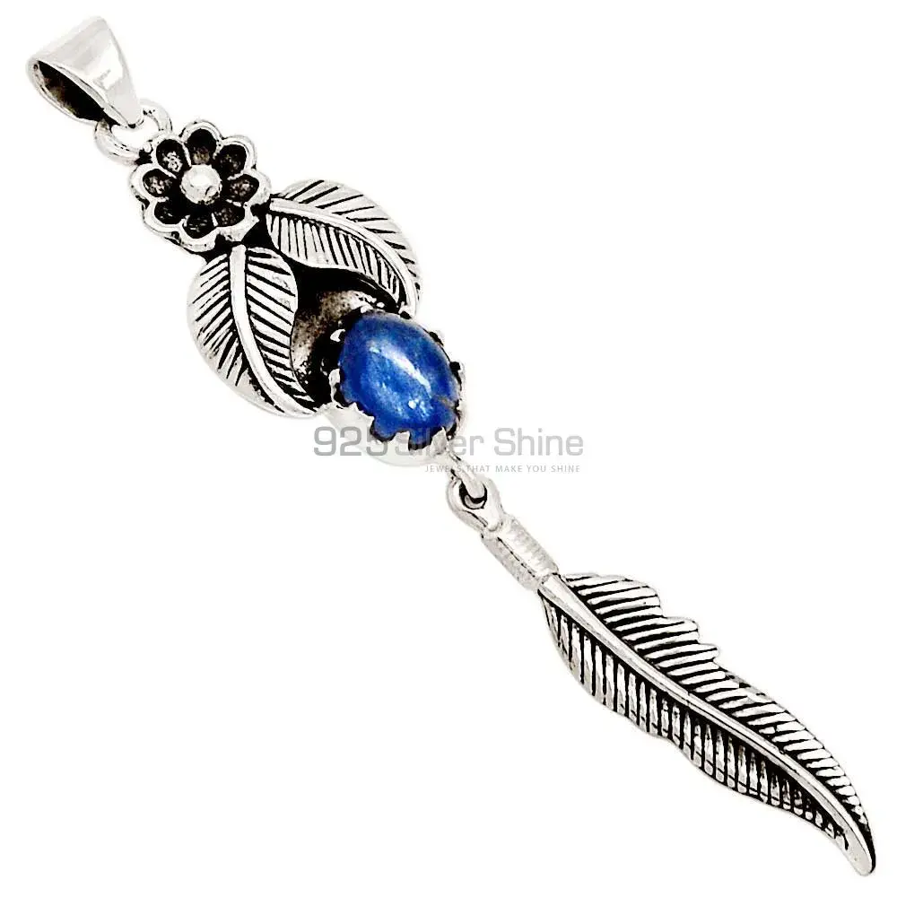 High Quality Kyanite Gemstone Handmade Pendants In Solid Sterling Silver Jewelry 925SP104-3