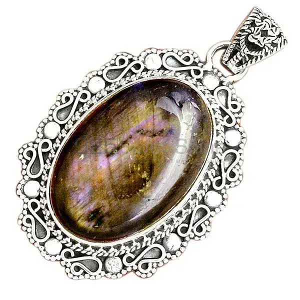 Labradorite Gemstone Handmade Pendants In 925 Sterling Silver Jewelry 925SP42-2_3