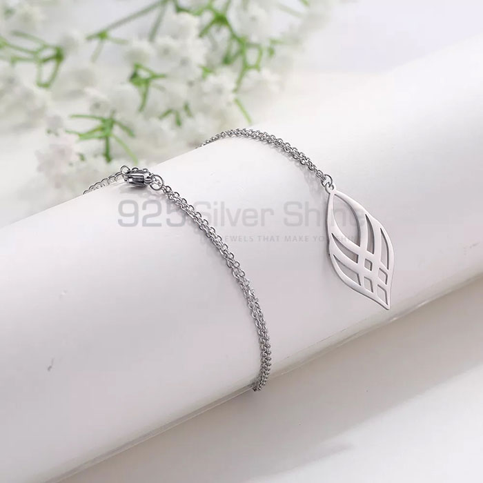 High Quality Minimalist Flower Necklace In Sterling Silver FWMN218_0