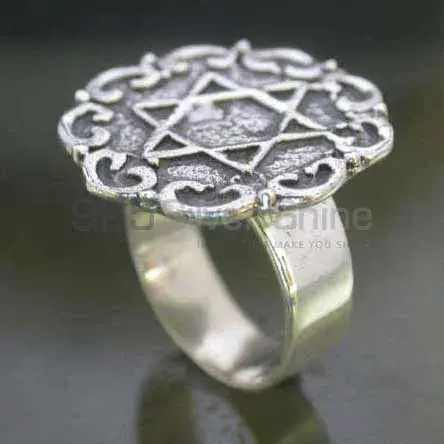 Plain 925 Solid Silver Rings Jewelry 925SR2479_0