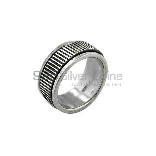 Plain 925 Solid Silver Rings Jewelry 925SR2673_0