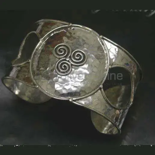 Plain 925 Sterling Silver Cuff Bangle Or Bracelets 925SSB337
