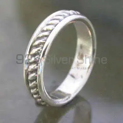 Plain Fine Silver Rings Jewelry 925SR2445_0