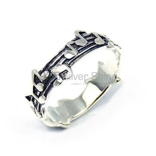 High Quality Plain Fine Silver Rings Jewelry 925SR2739_0