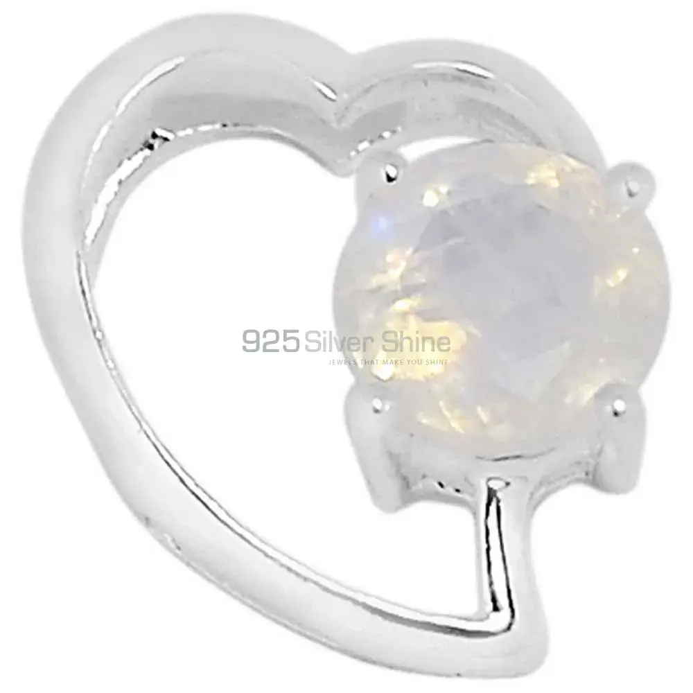 High Quality Rainbow Gemstone Handmade Pendants In Solid Sterling Silver Jewelry 925SSP310-9