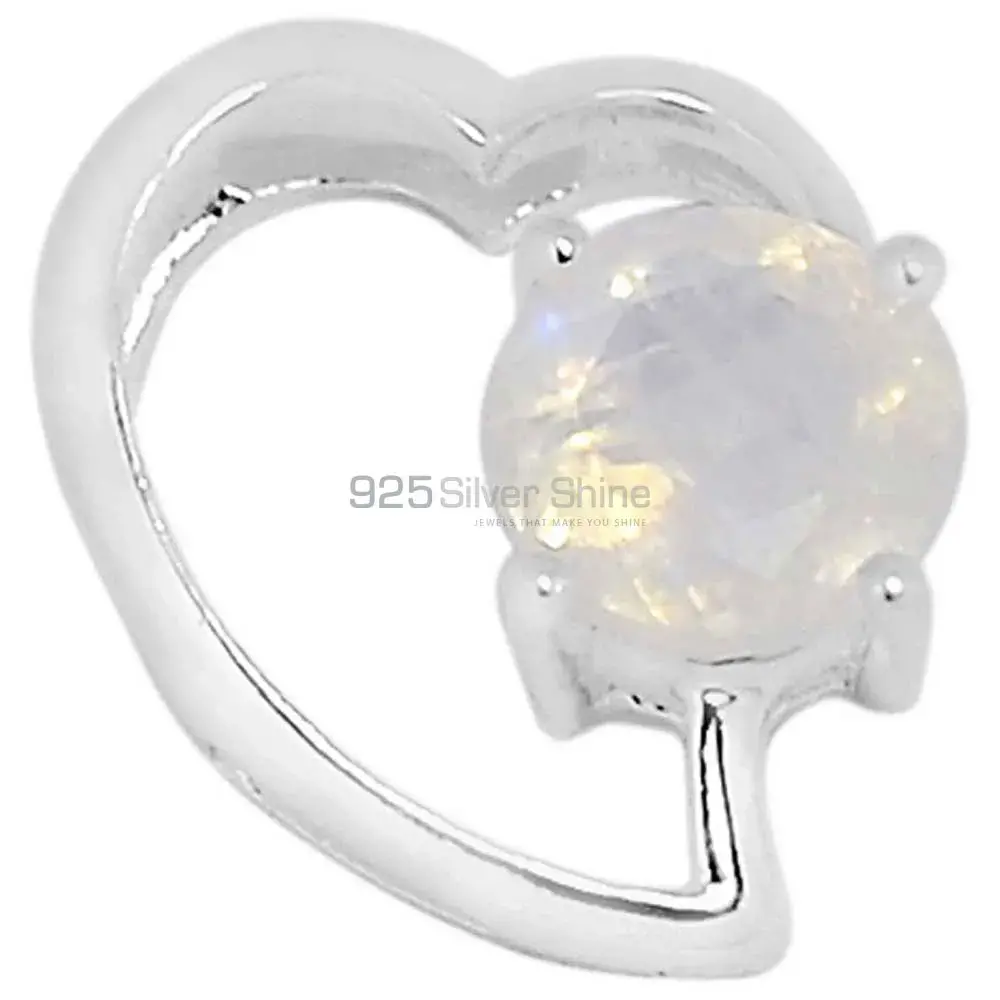 Rainbow Gemstone Handmade Pendants In Solid Sterling Silver Jewelry 925SSP310-9